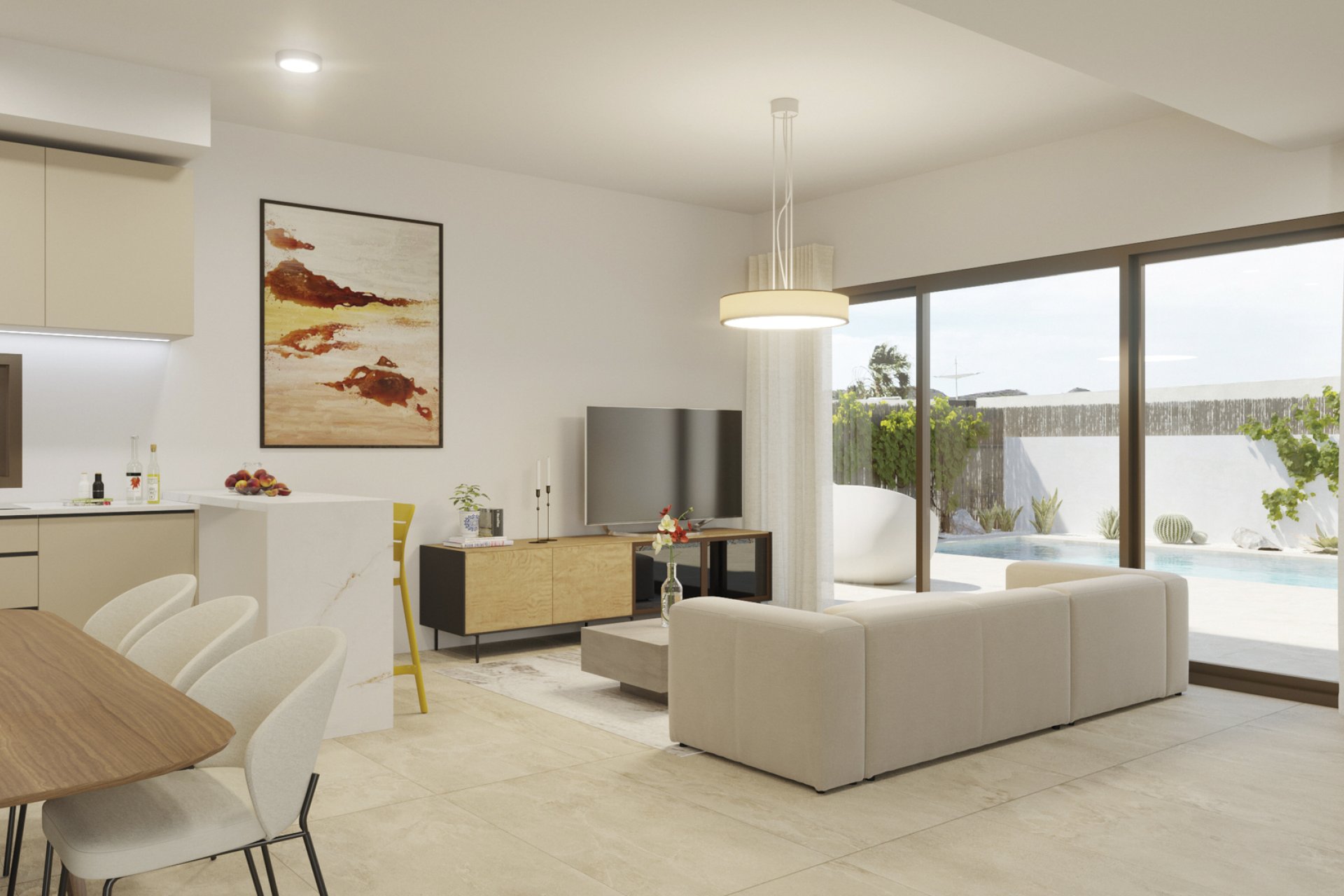 Obra nueva - Independiente / Villa -
Algorfa - La Finca Golf