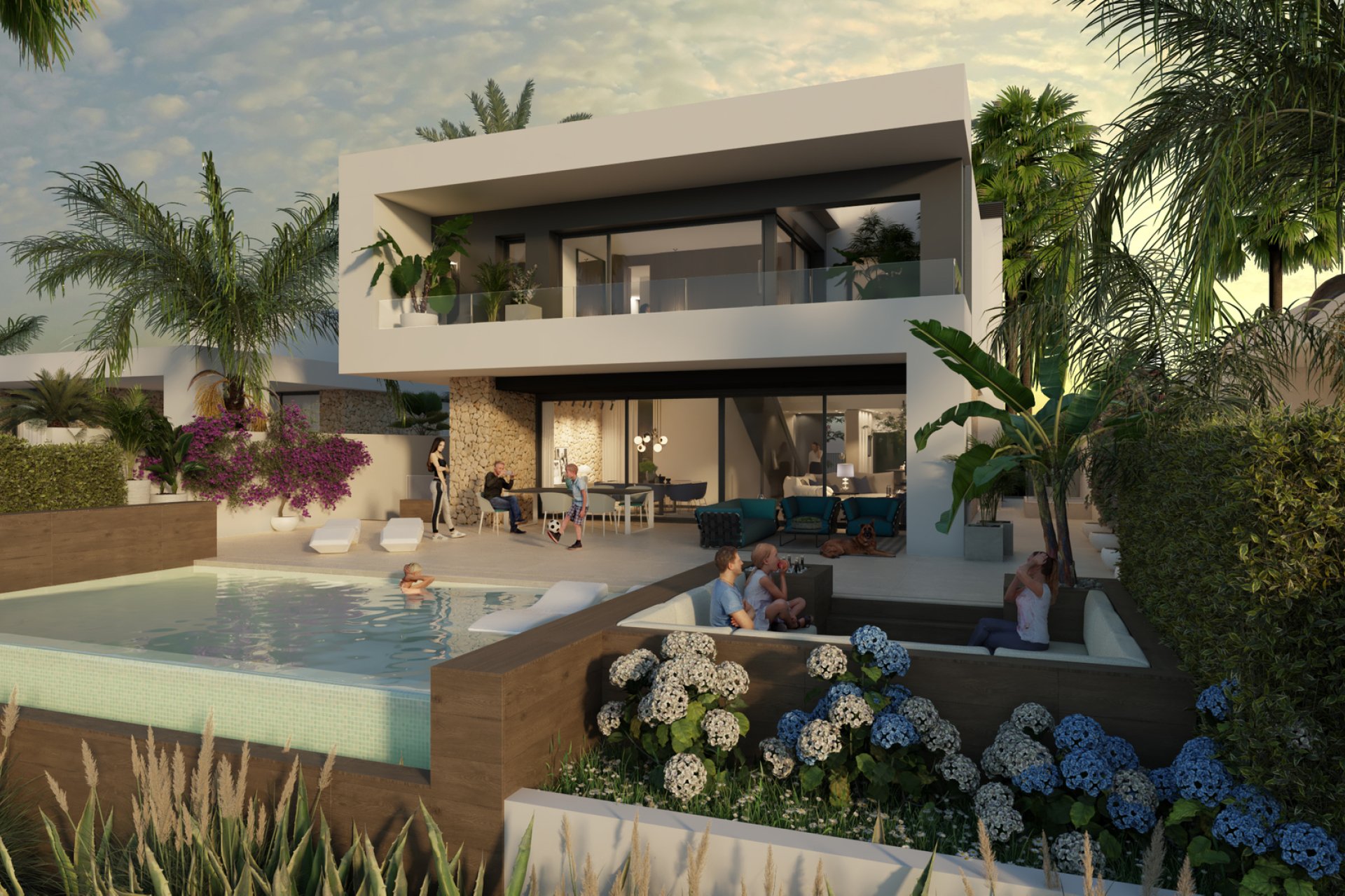 Obra nueva - Independiente / Villa -
Algorfa - La Finca Golf