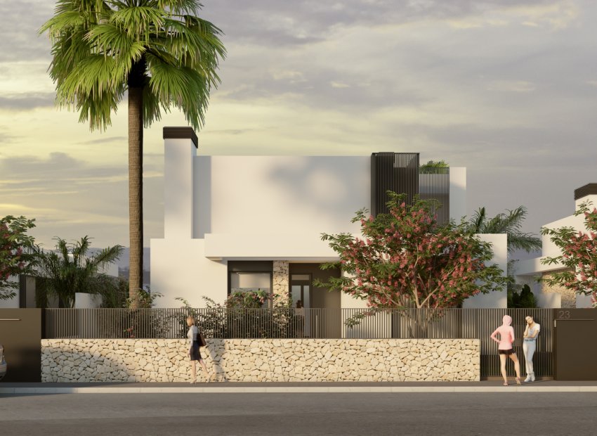 Obra nueva - Independiente / Villa -
Algorfa - La Finca Golf