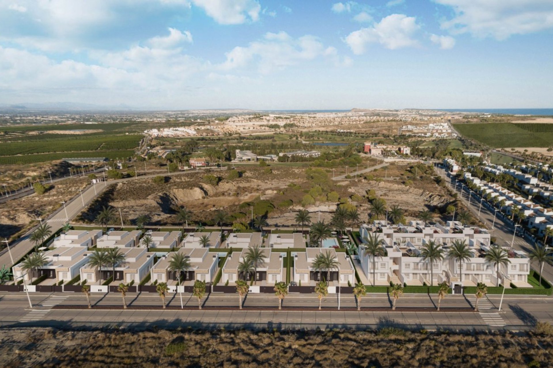 Obra nueva - Independiente / Villa -
Algorfa - La Finca Golf