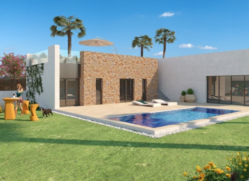 Obra nueva - Independiente / Villa -
Algorfa - La Finca Golf