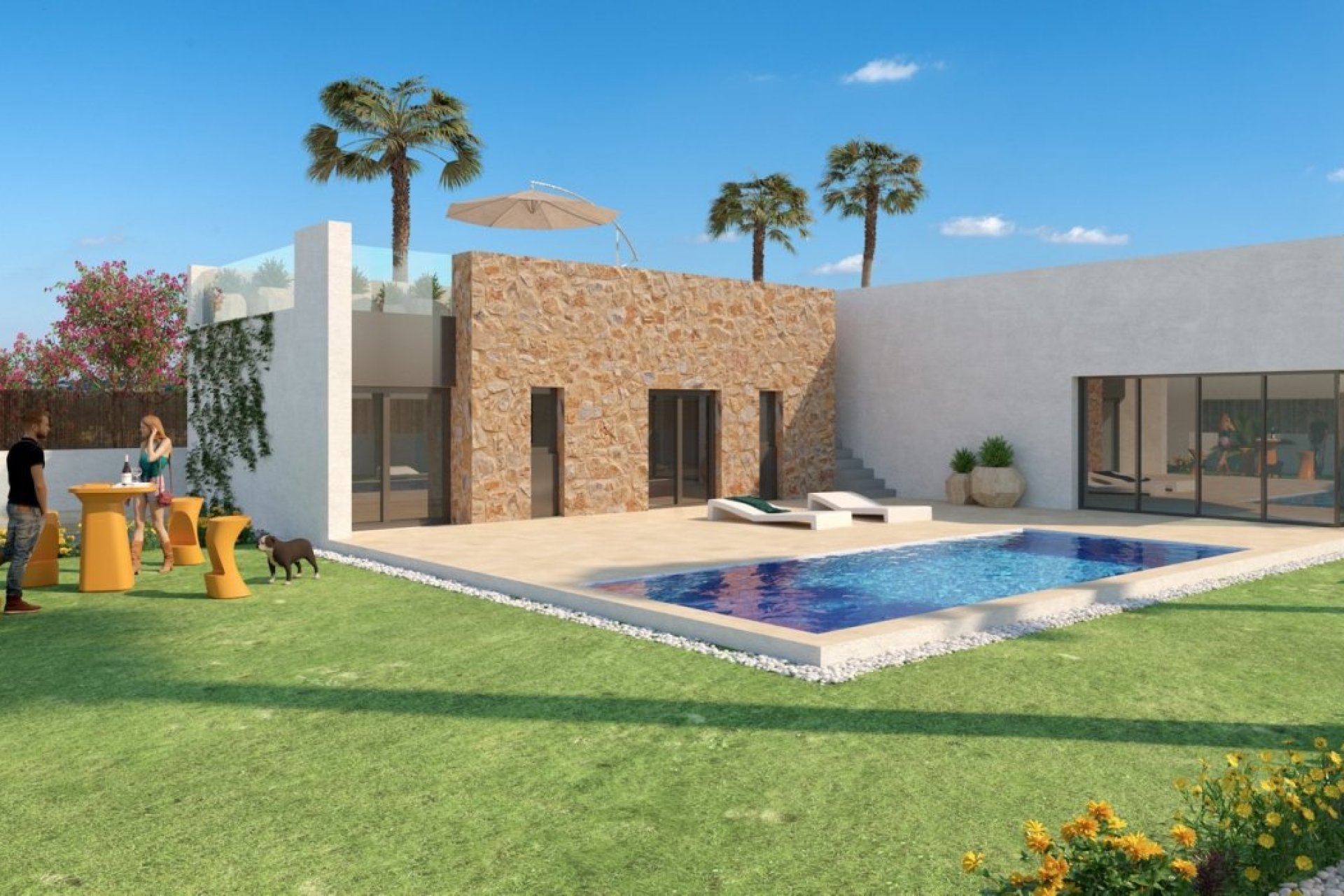 Obra nueva - Independiente / Villa -
Algorfa - La Finca Golf