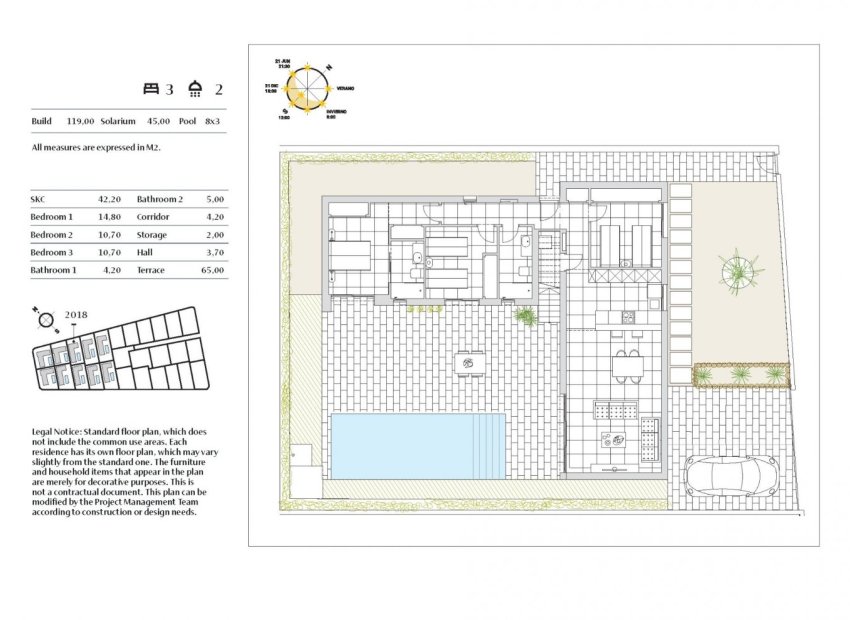 Obra nueva - Independiente / Villa -
Algorfa - La Finca Golf
