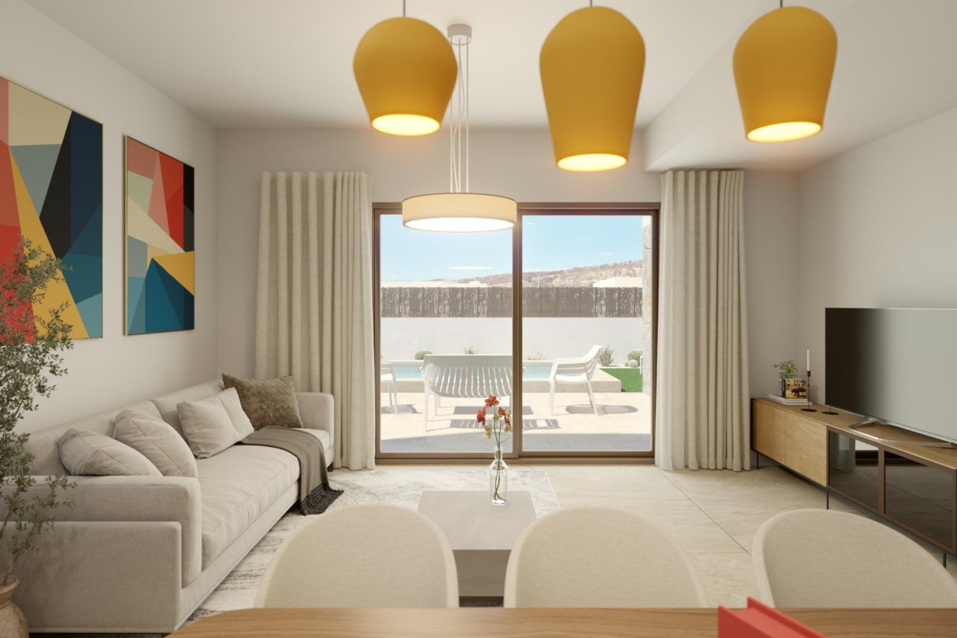 Obra nueva - Independiente / Villa -
Algorfa - La Finca Golf