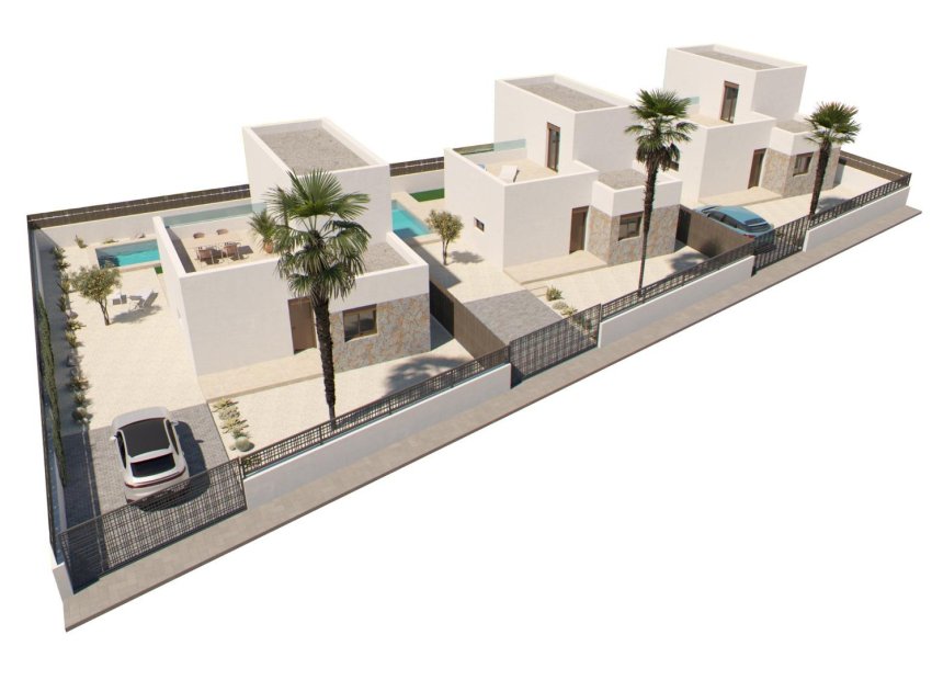 Obra nueva - Independiente / Villa -
Algorfa - La Finca Golf