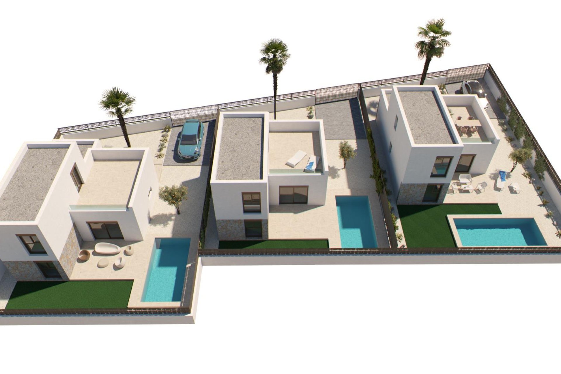Obra nueva - Independiente / Villa -
Algorfa - La Finca Golf
