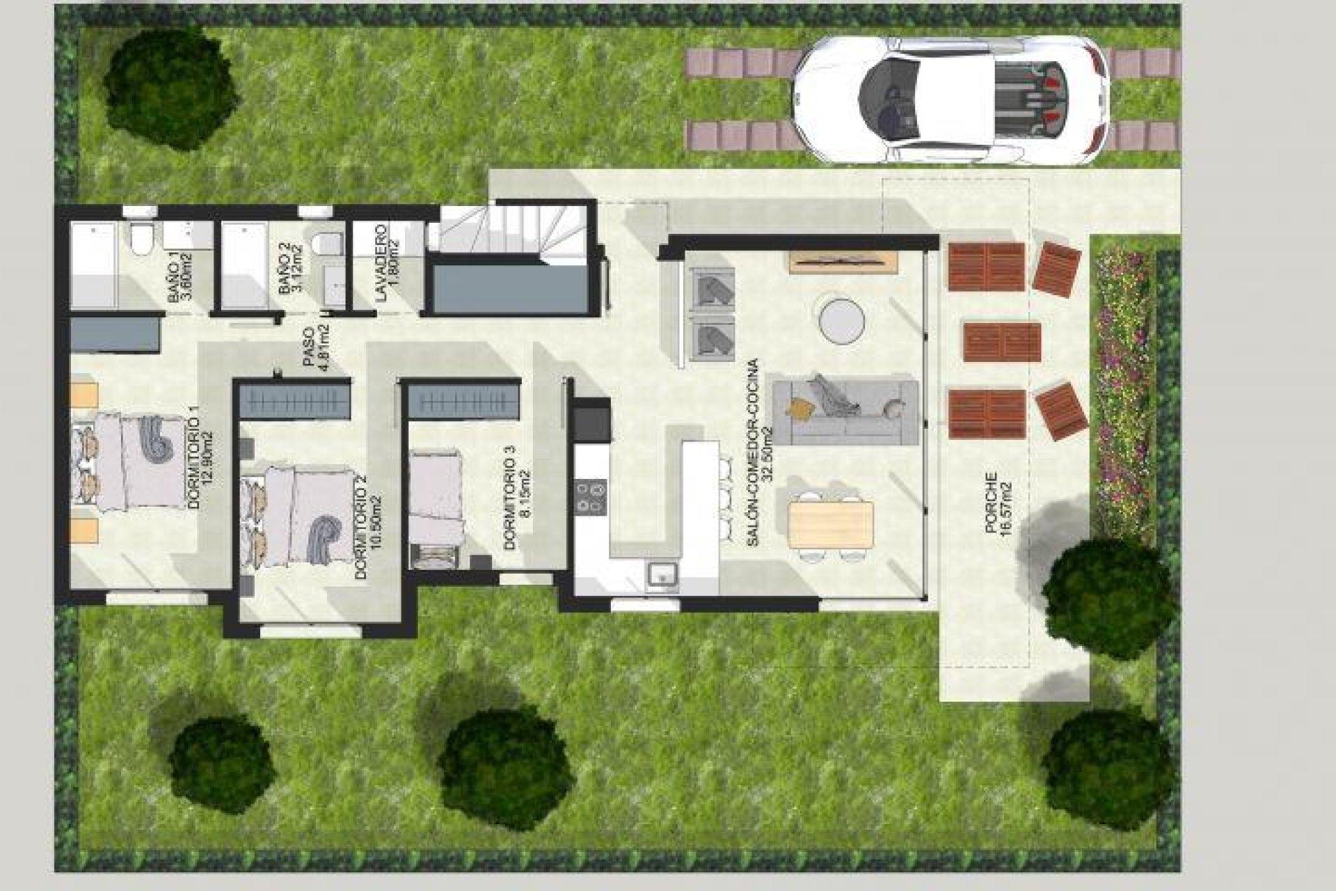 Obra nueva - Independiente / Villa -
Alhama De Murcia - Condado De Alhama Golf Resort
