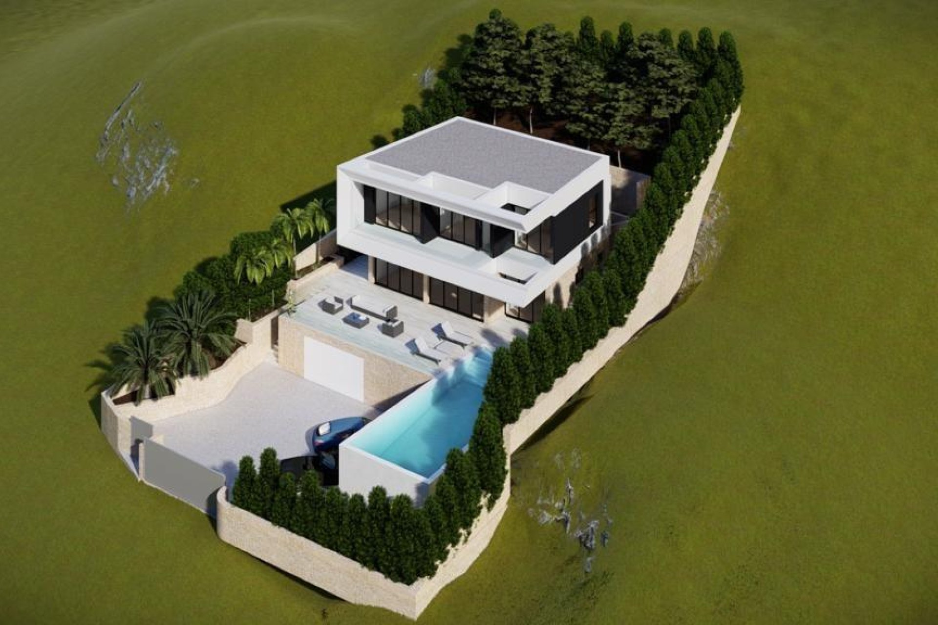 Obra nueva - Independiente / Villa -
Altea - Altea Hills