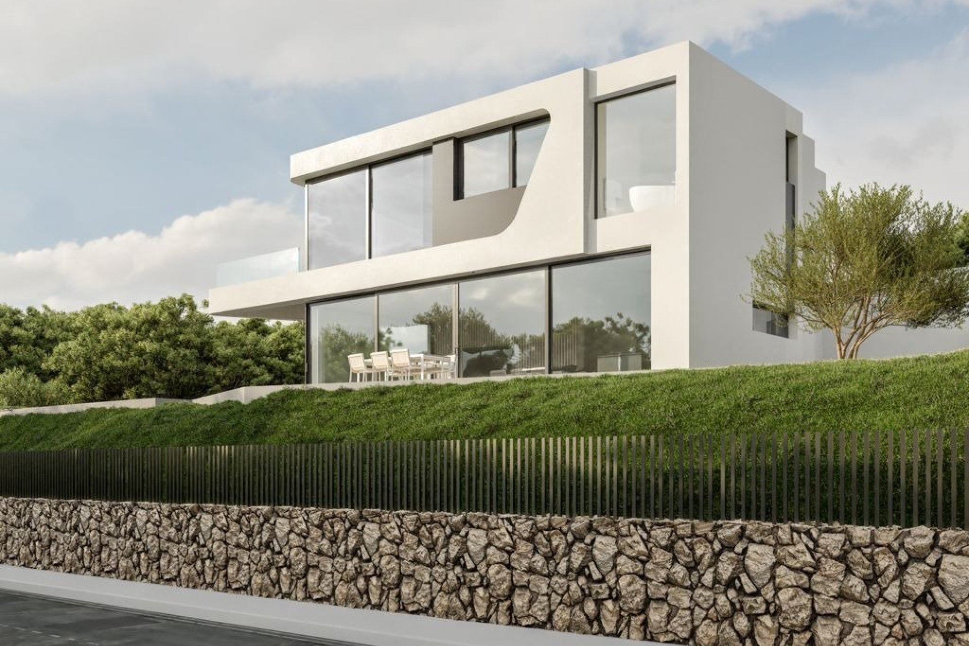 Obra nueva - Independiente / Villa -
Altea - Santa Clara
