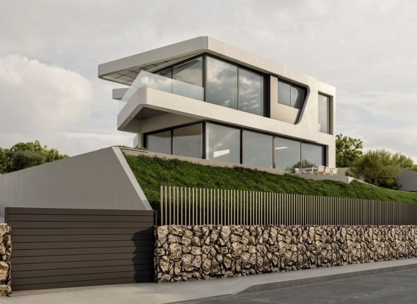 Obra nueva - Independiente / Villa -
Altea - Santa Clara