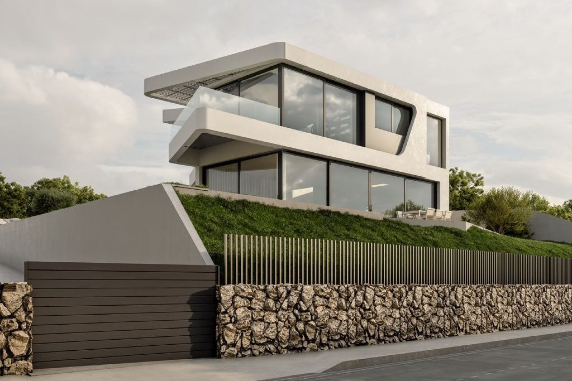 Obra nueva - Independiente / Villa -
Altea - Santa Clara