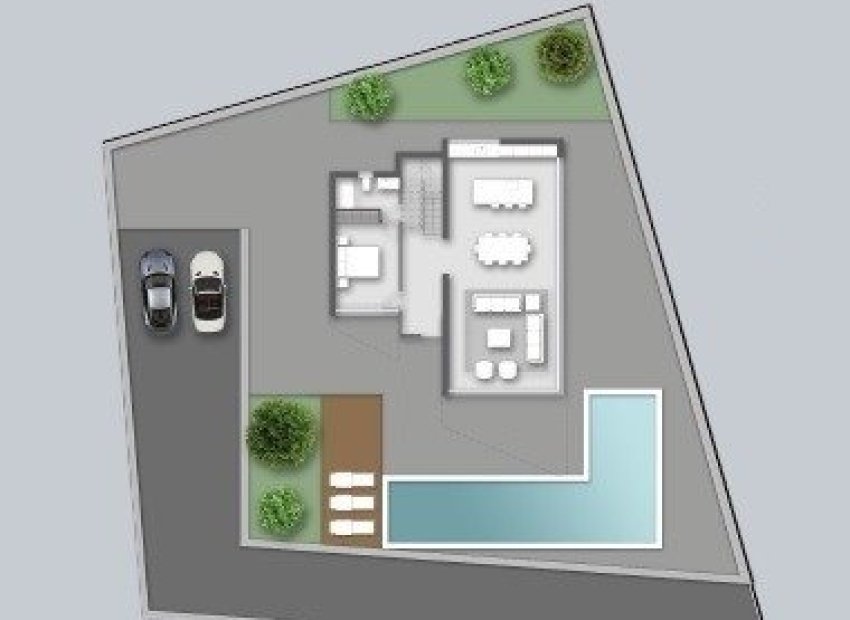 Obra nueva - Independiente / Villa -
Altea - Santa Clara