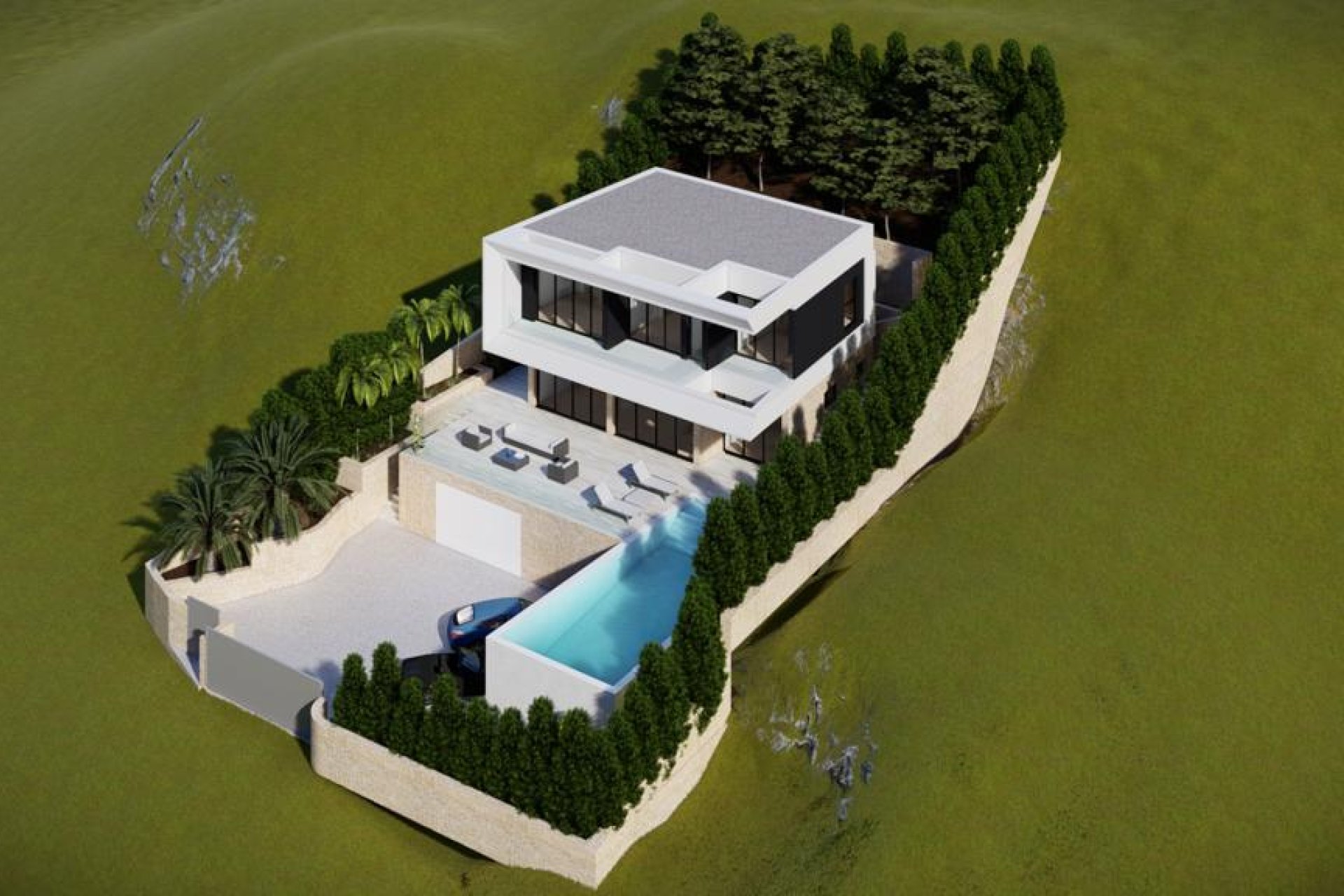 Obra nueva - Independiente / Villa -
Altea