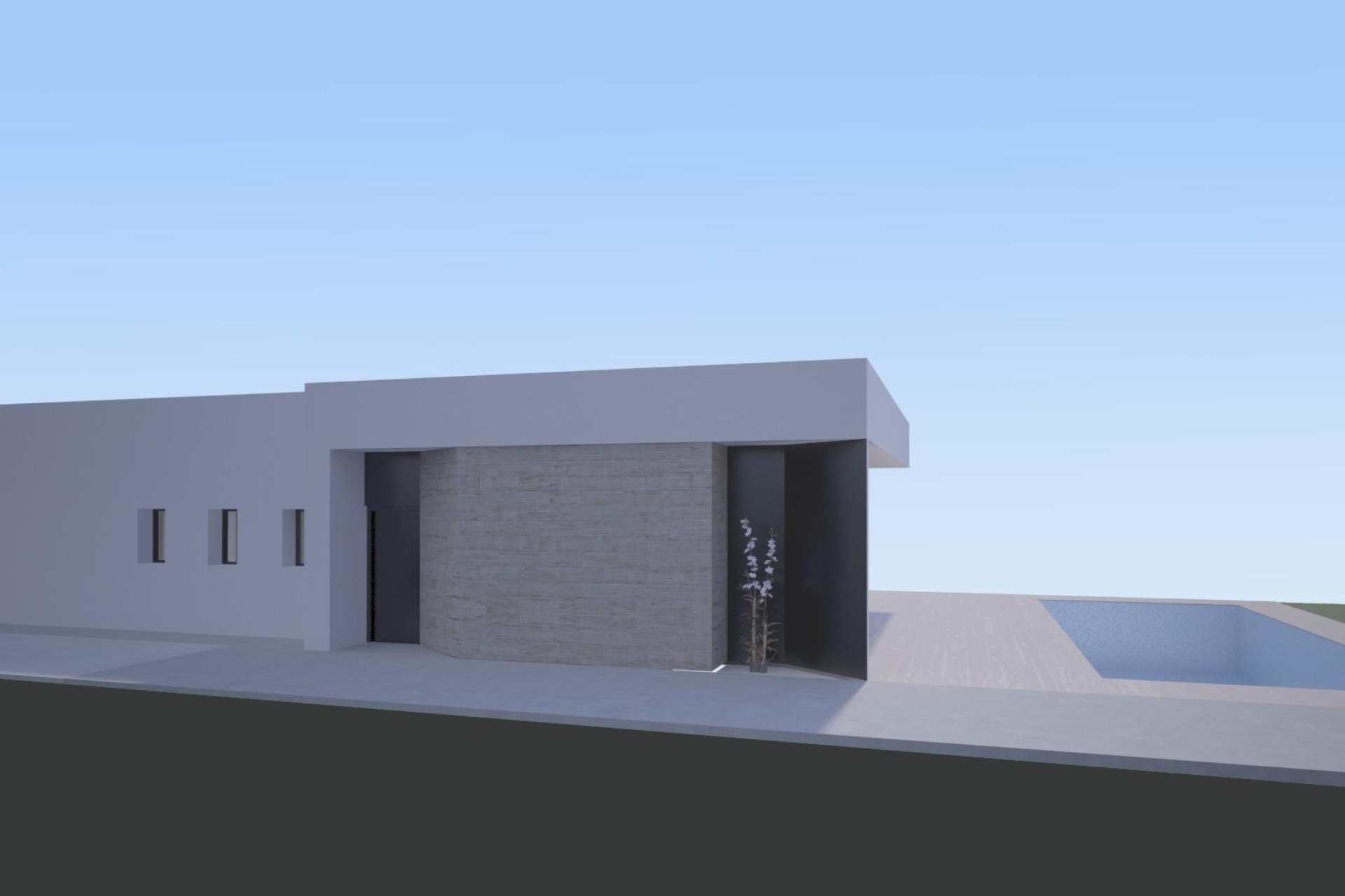 Obra nueva - Independiente / Villa -
Aspe - Centro