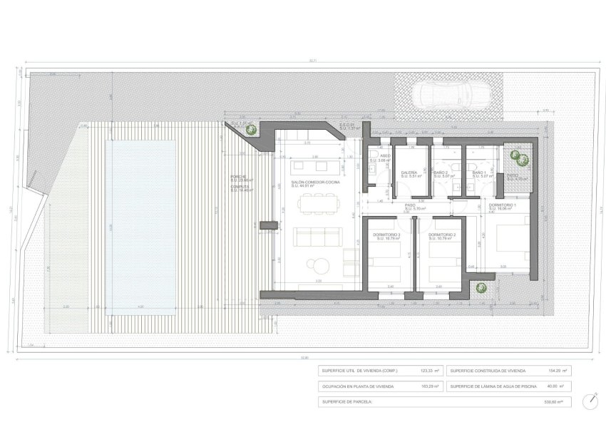 Obra nueva - Independiente / Villa -
Aspe - Centro