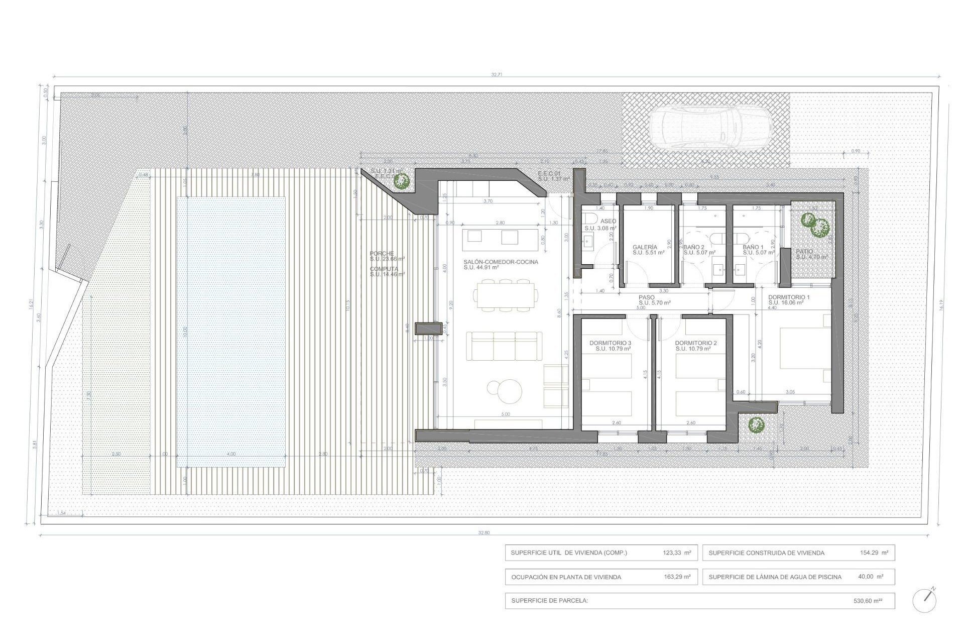 Obra nueva - Independiente / Villa -
Aspe - Centro