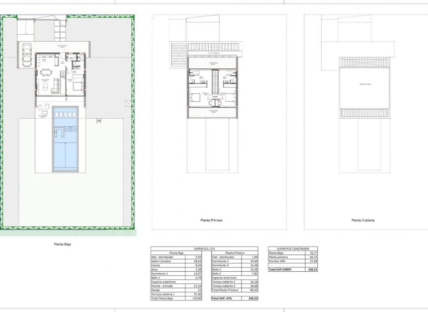 Obra nueva - Independiente / Villa -
Banos y Mendigo - Altaona Golf