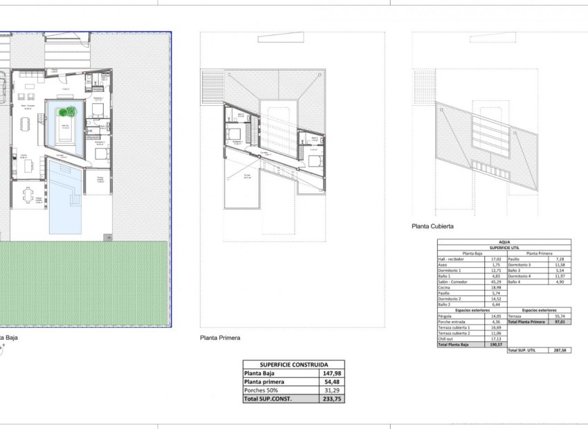 Obra nueva - Independiente / Villa -
Banos y Mendigo - Altaona Golf