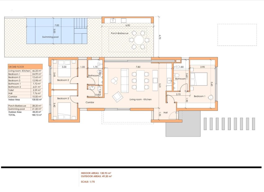 Obra nueva - Independiente / Villa -
Banos y Mendigo - Altaona Golf