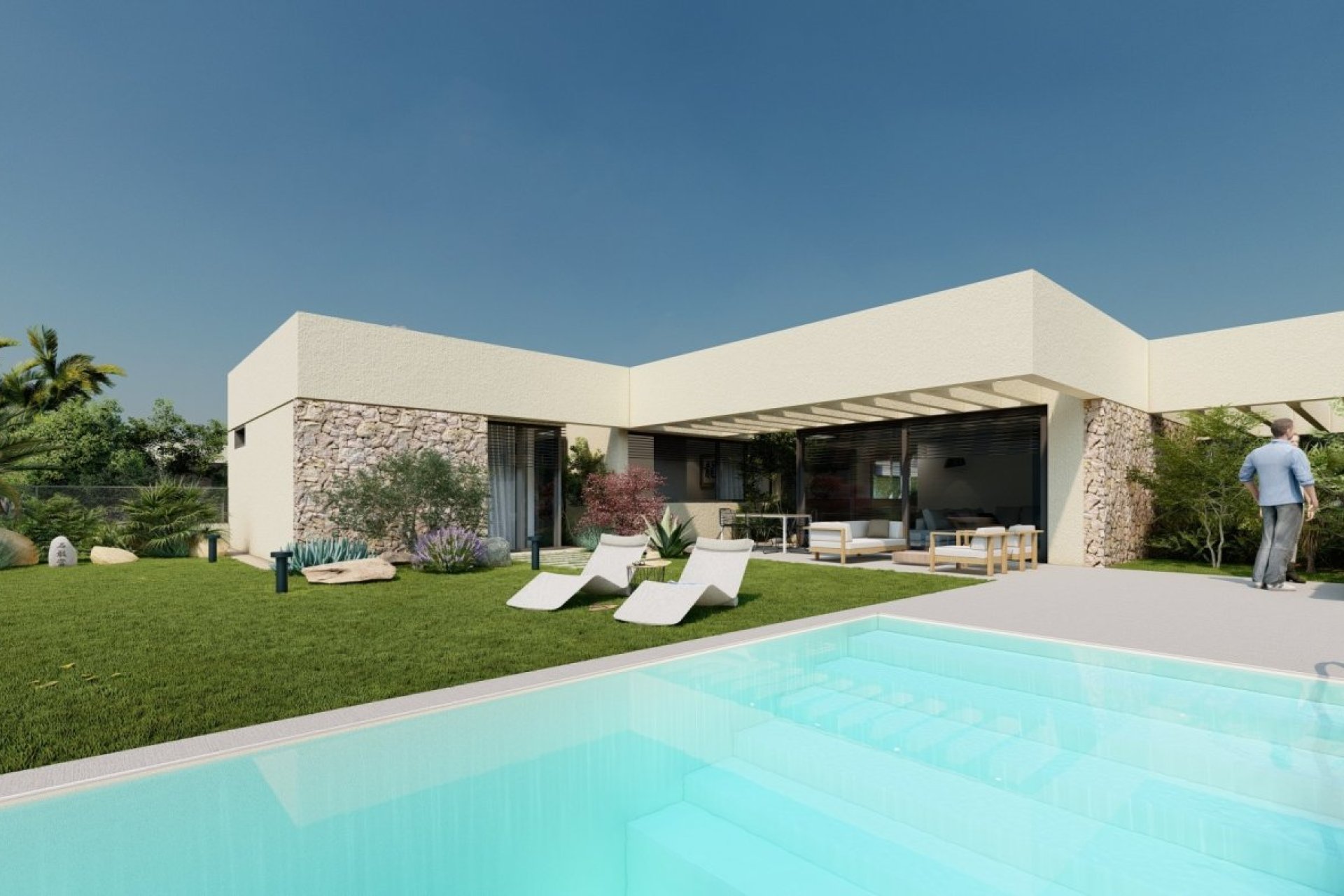 Obra nueva - Independiente / Villa -
Banos y Mendigo - Altaona Golf