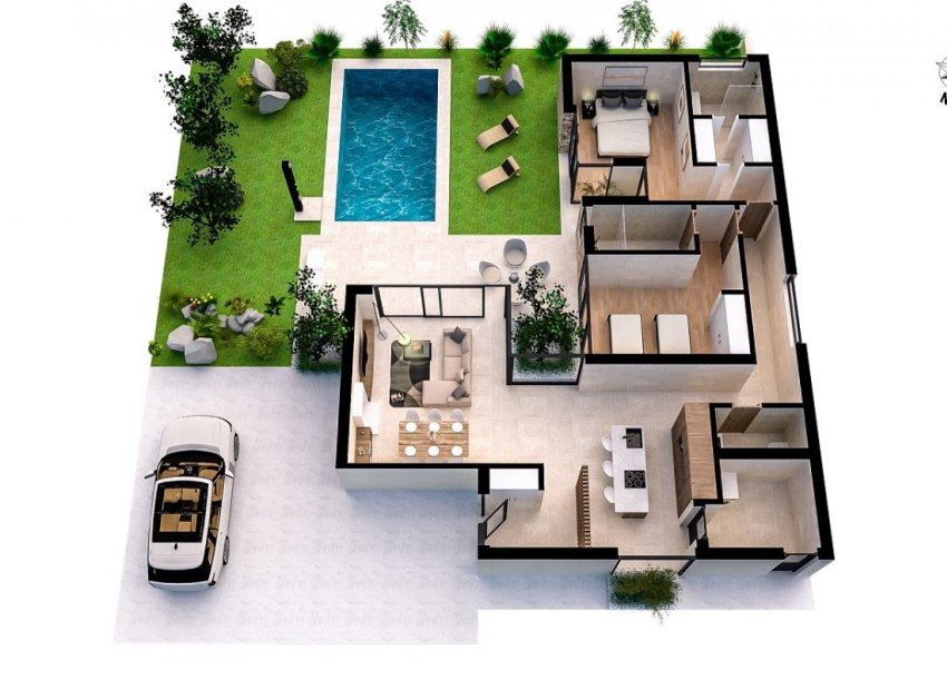 Obra nueva - Independiente / Villa -
Banos y Mendigo - Altaona Golf