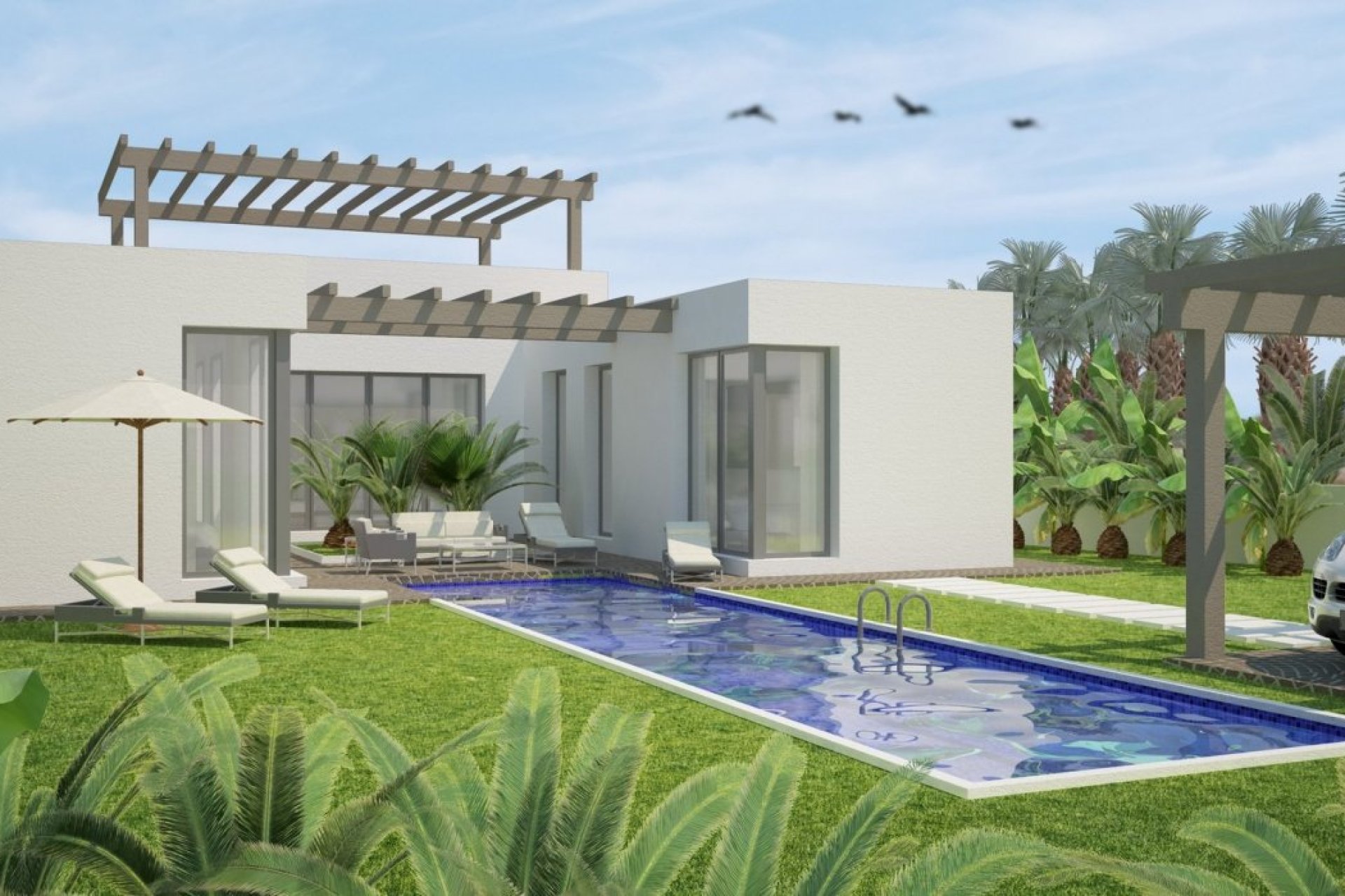 Obra nueva - Independiente / Villa -
Benijofar - Polideportivo