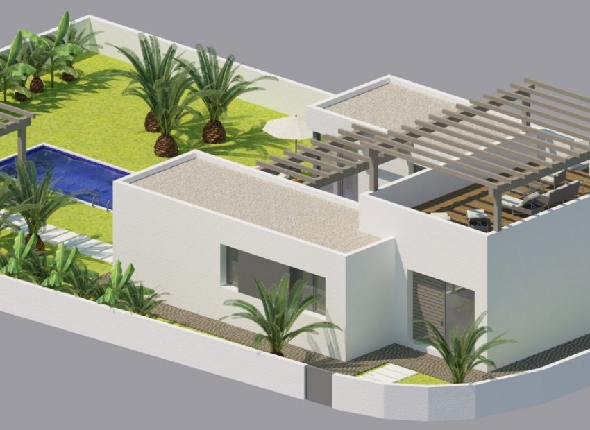 Obra nueva - Independiente / Villa -
Benijofar - Polideportivo