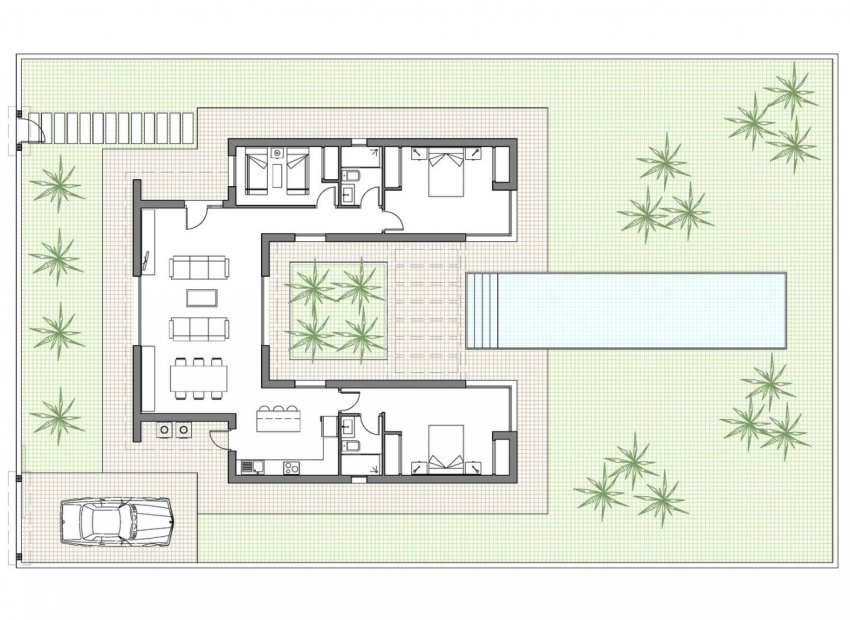 Obra nueva - Independiente / Villa -
Benijofar - Polideportivo