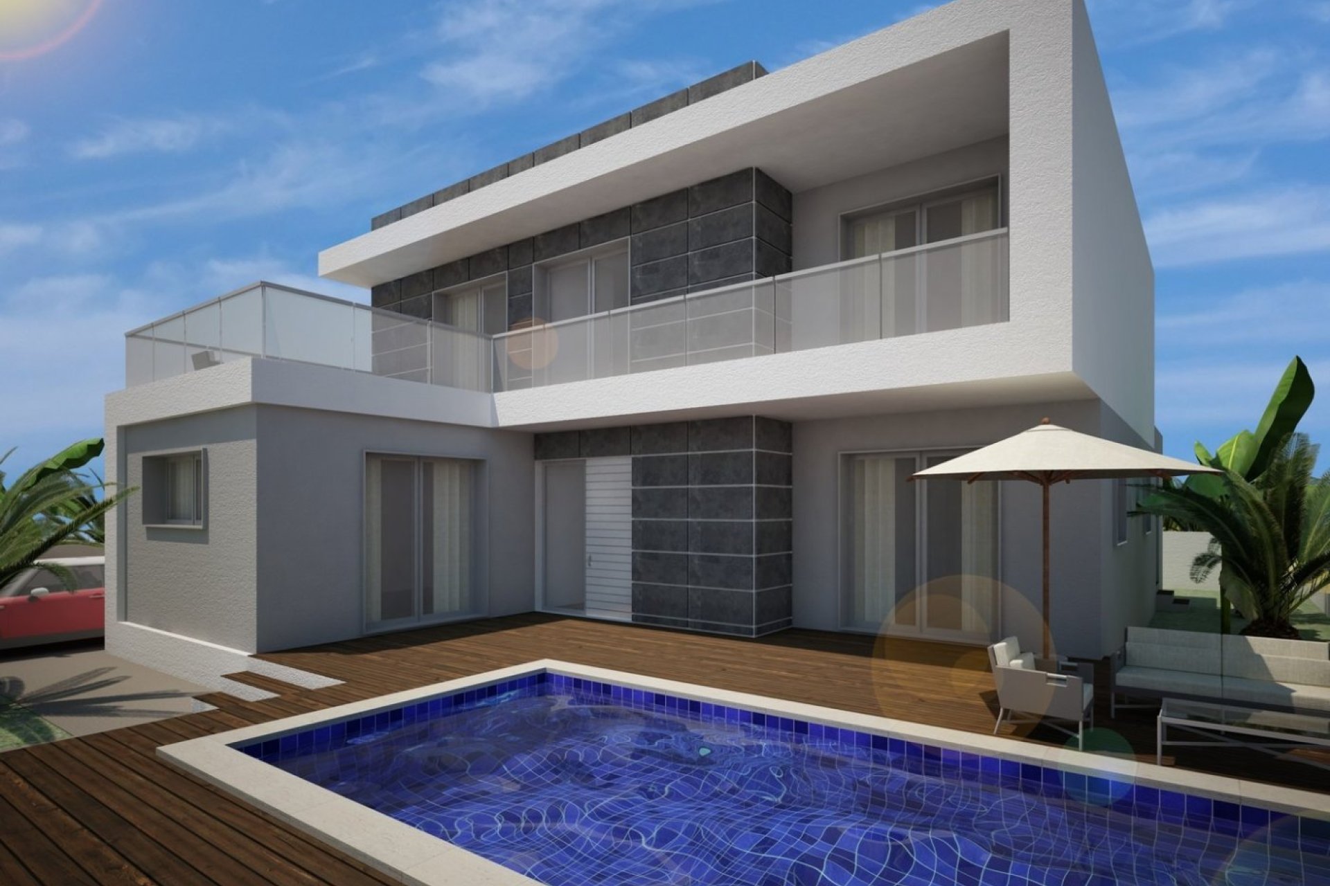 Obra nueva - Independiente / Villa -
Benijofar - Polideportivo