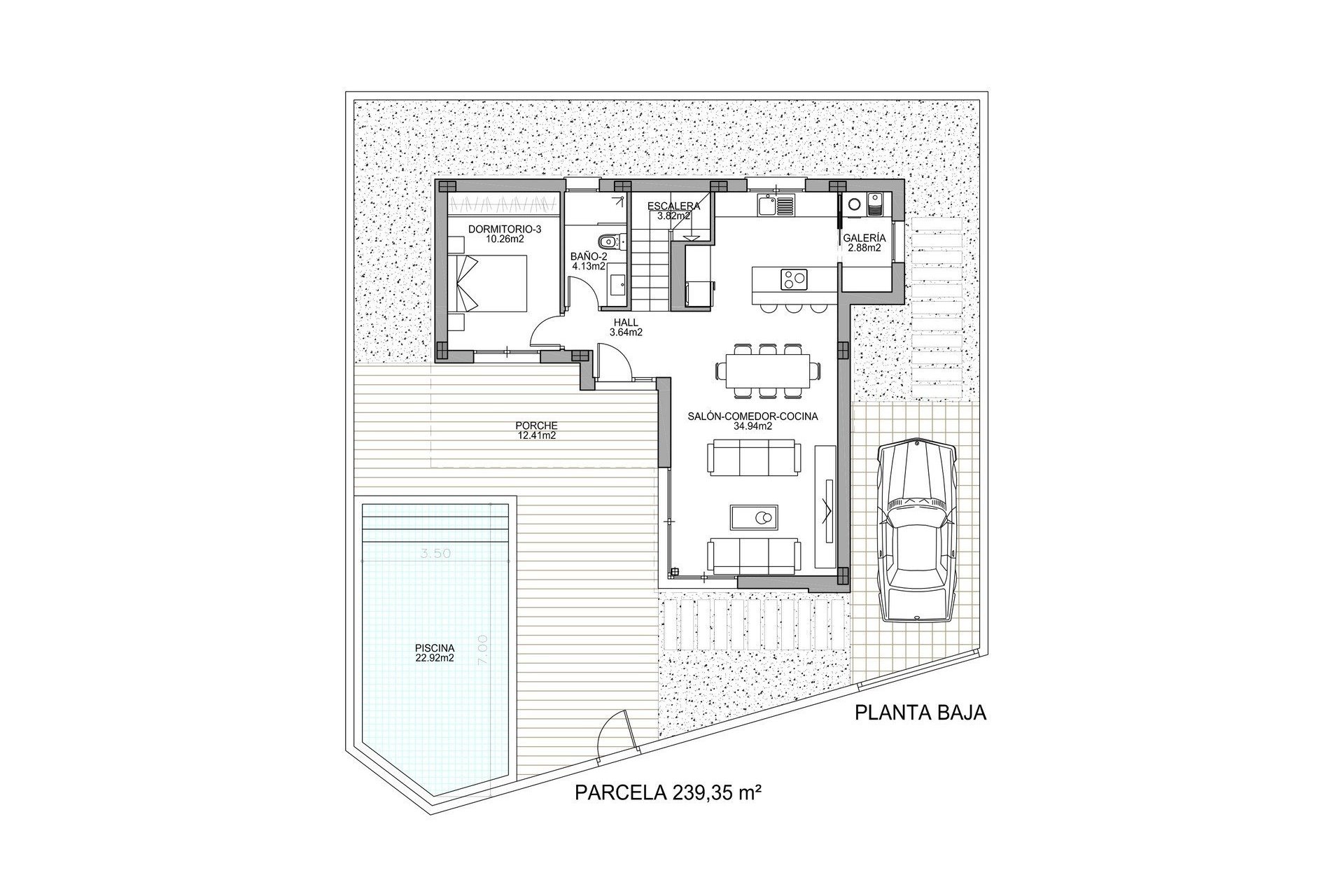 Obra nueva - Independiente / Villa -
Benijofar - Polideportivo