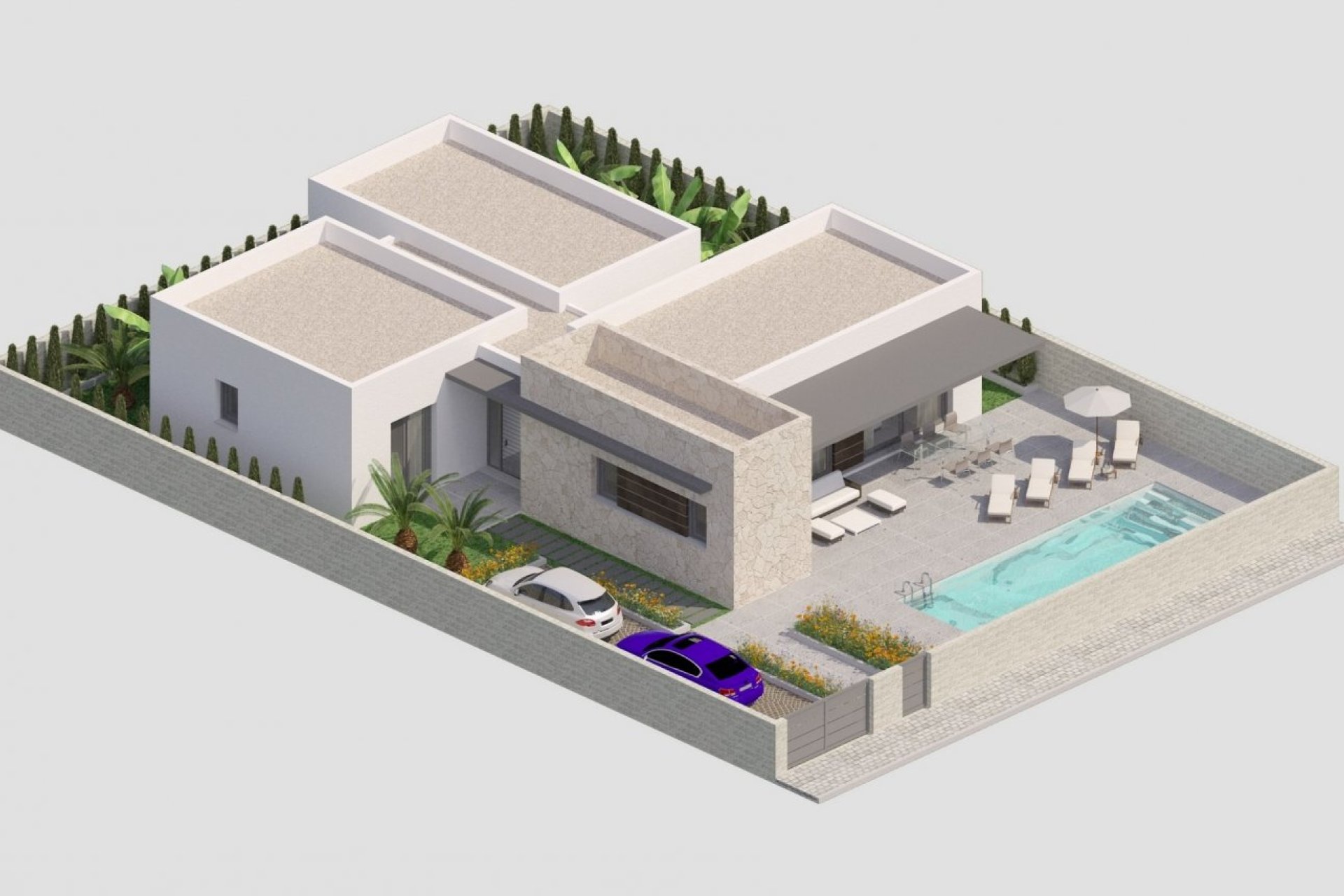 Obra nueva - Independiente / Villa -
Benijofar - Polideportivo