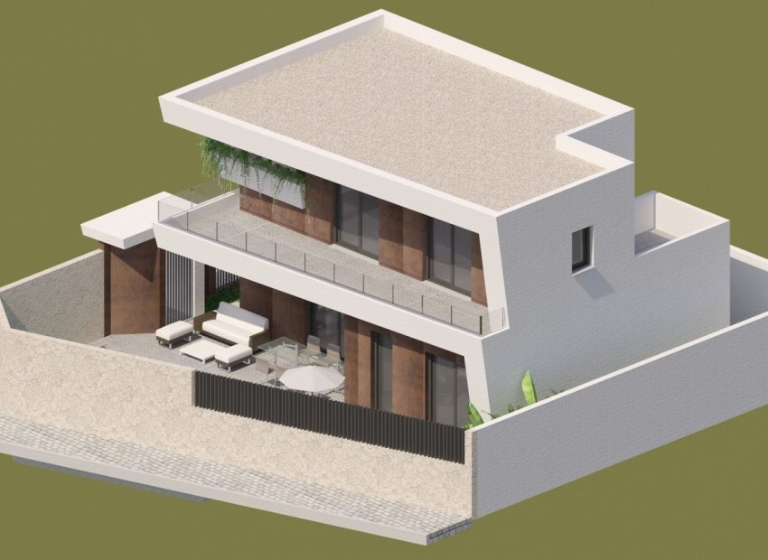 Obra nueva - Independiente / Villa -
Benijofar - Polideportivo