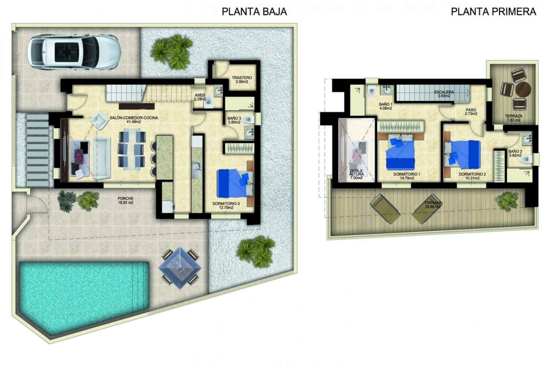 Obra nueva - Independiente / Villa -
Benijofar - Polideportivo