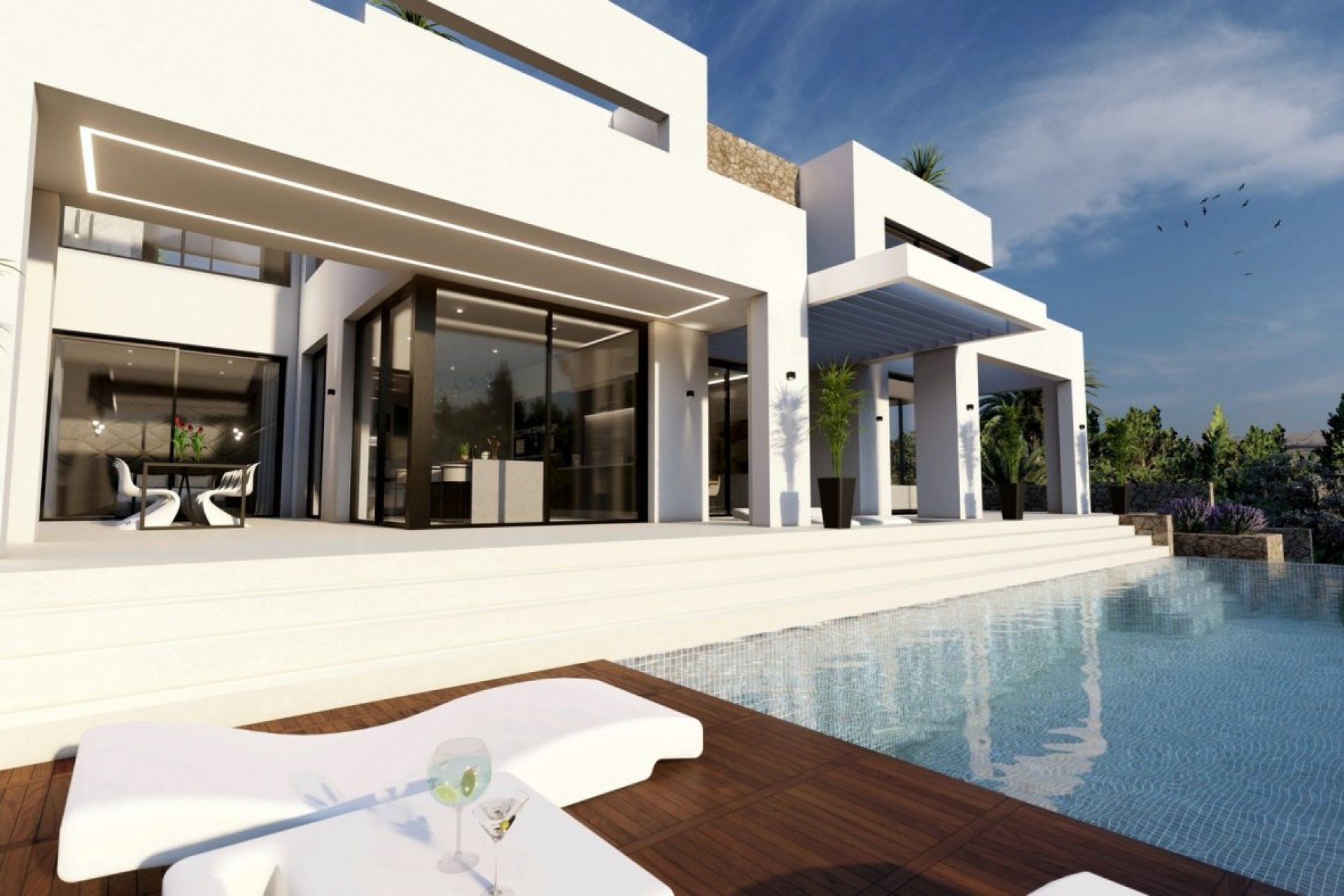 Obra nueva - Independiente / Villa -
Benissa - Playa Fustera