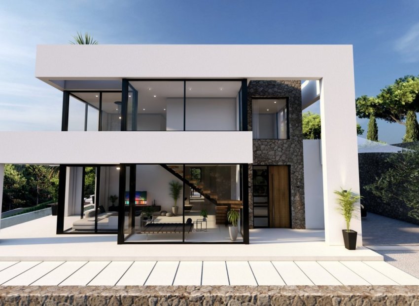 Obra nueva - Independiente / Villa -
Benissa - Playa Fustera