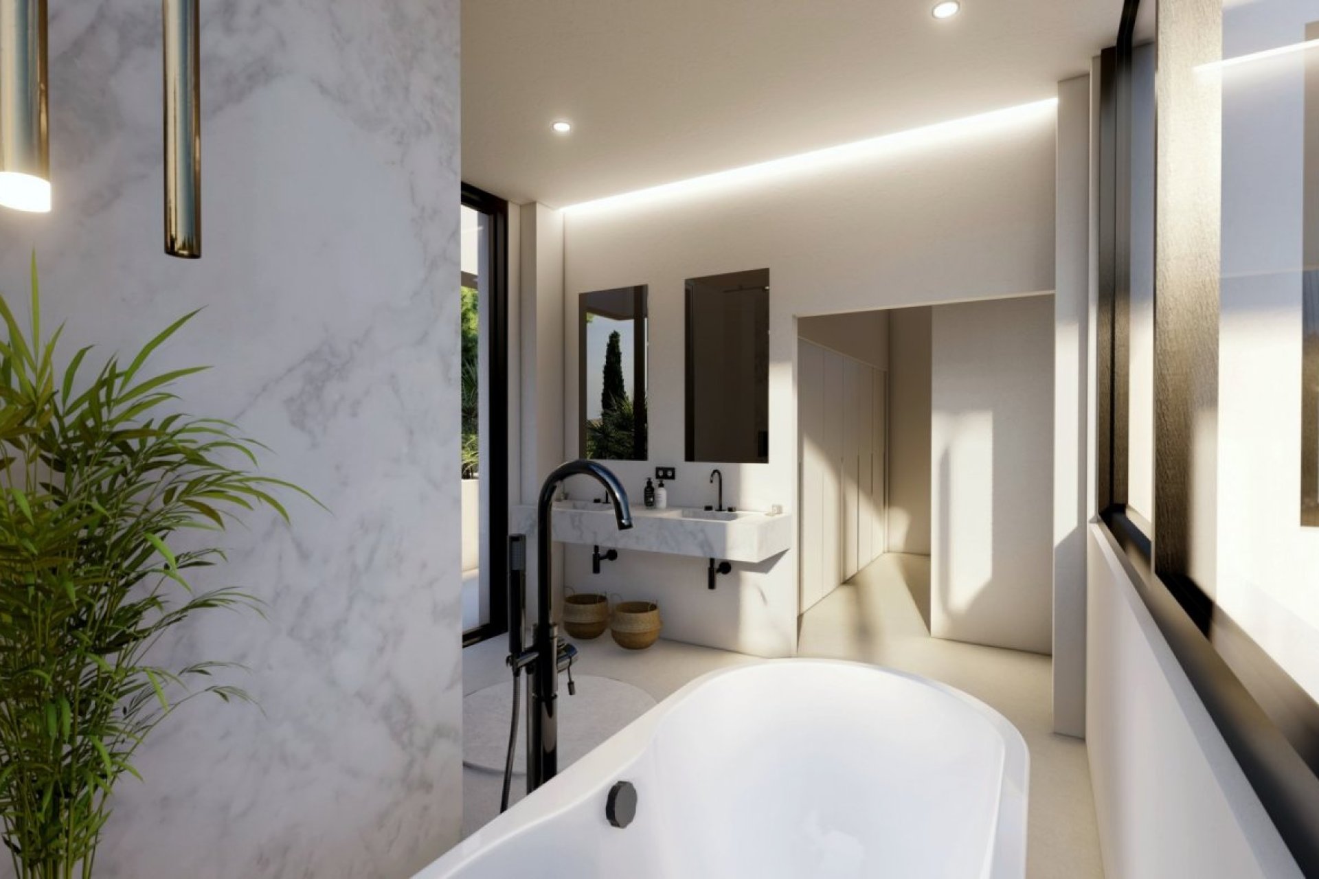 Obra nueva - Independiente / Villa -
Benissa - Playa Fustera