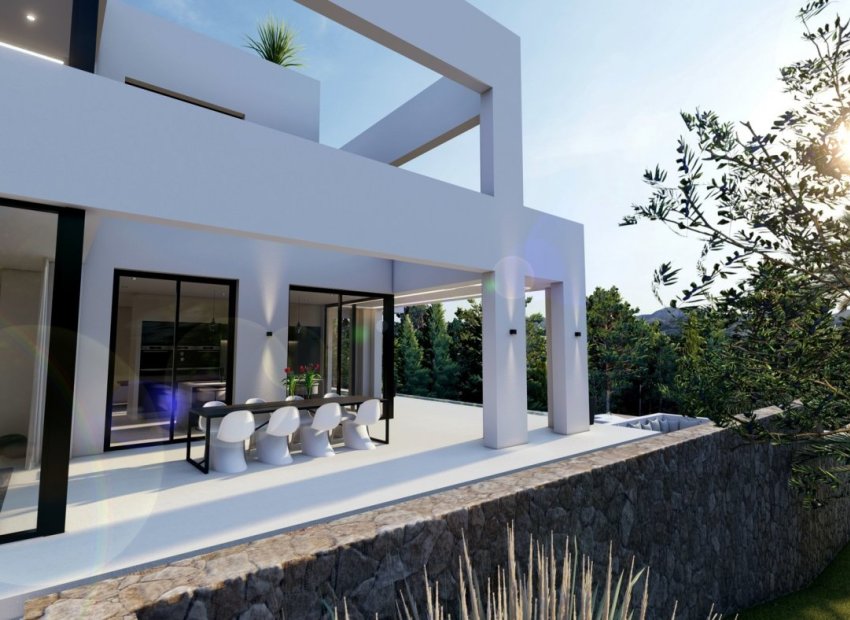 Obra nueva - Independiente / Villa -
Benissa - Playa Fustera