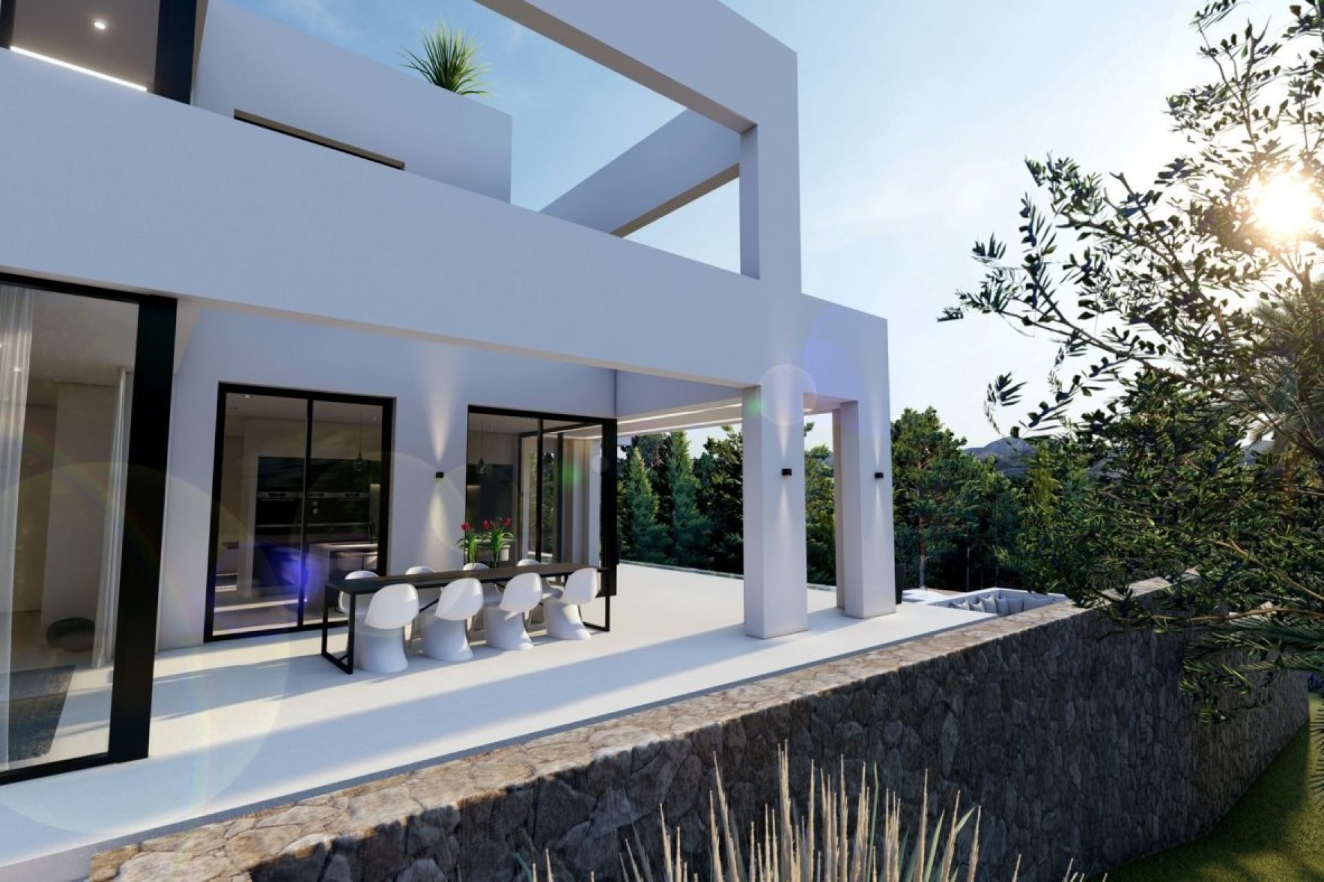 Obra nueva - Independiente / Villa -
Benissa - Playa Fustera