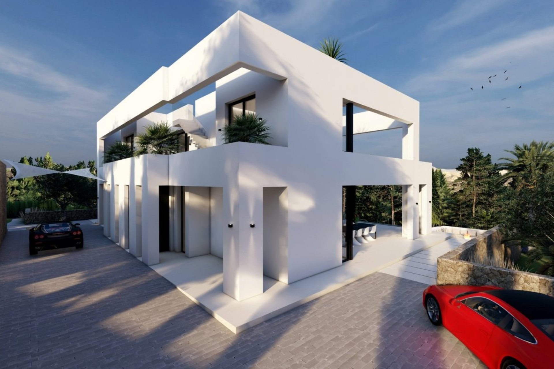 Obra nueva - Independiente / Villa -
Benissa - Playa Fustera