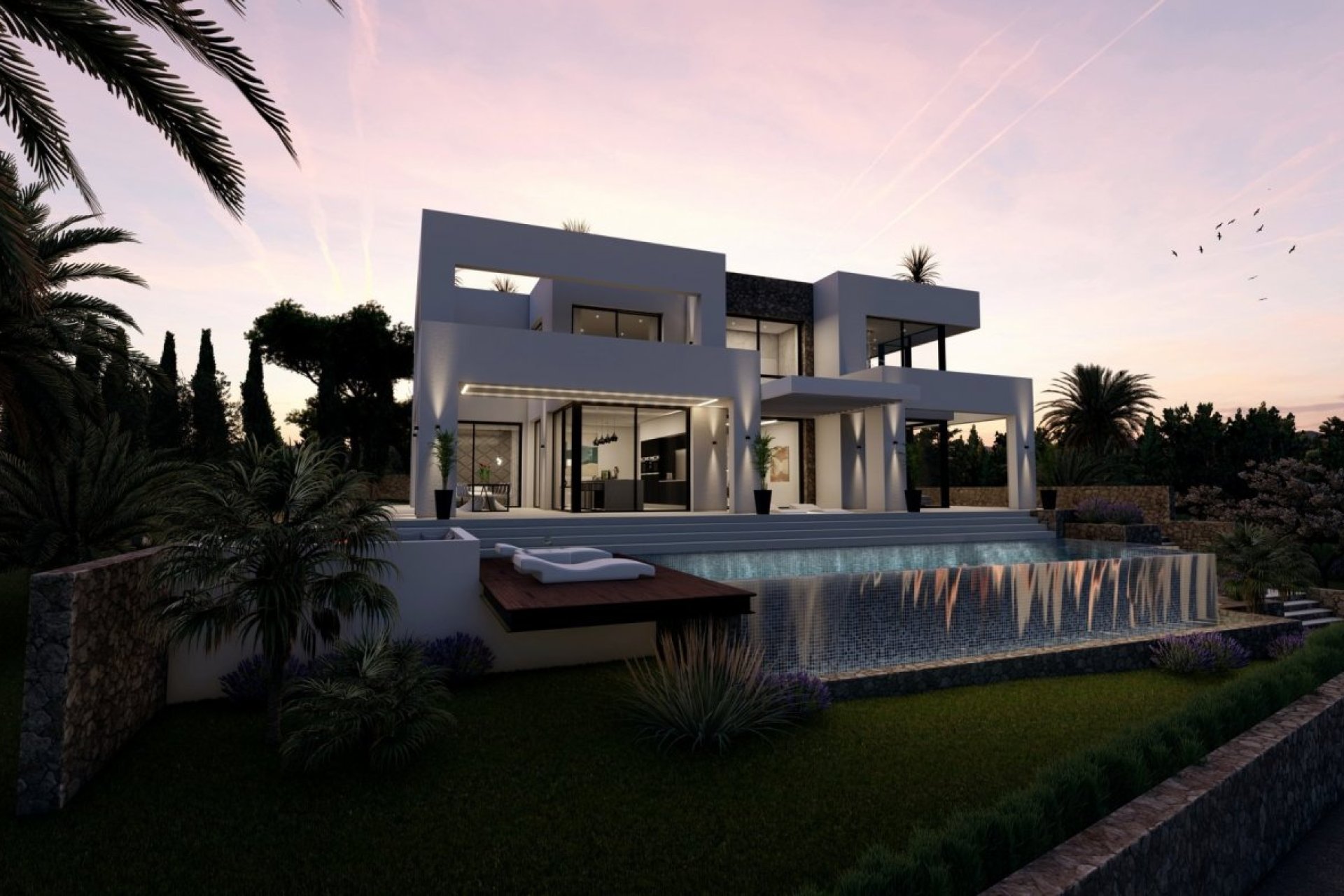 Obra nueva - Independiente / Villa -
Benissa - Playa Fustera