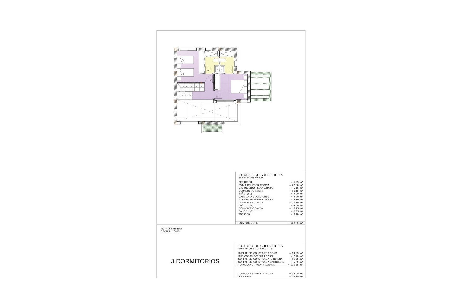 Obra nueva - Independiente / Villa -
Cartagena - Playa Honda