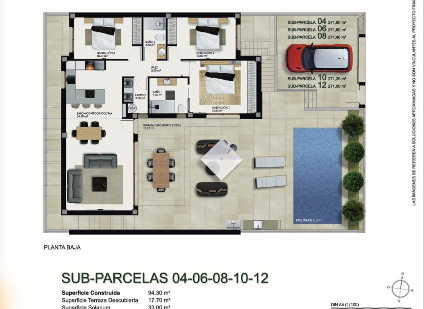 Obra nueva - Independiente / Villa -
Ciudad Quesada - La Marquesa Golf