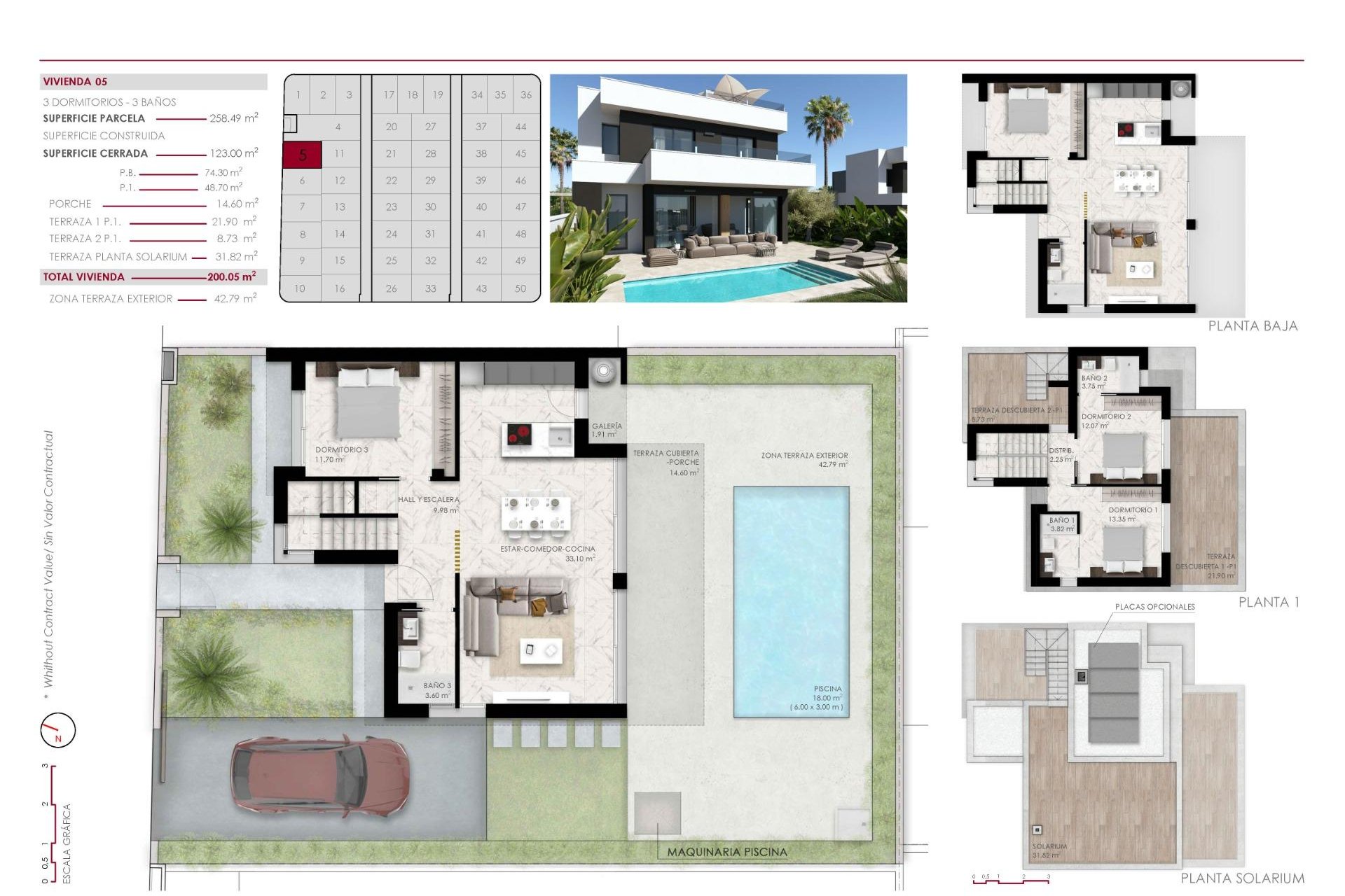 Obra nueva - Independiente / Villa -
Ciudad Quesada - Lo Marabú