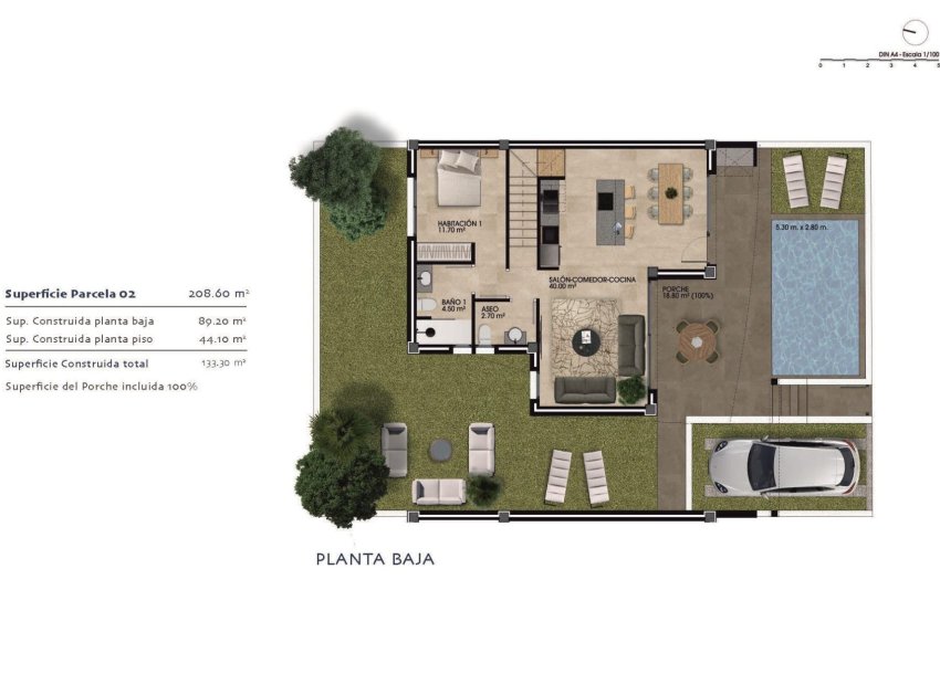 Obra nueva - Independiente / Villa -
Dolores - polideportivo
