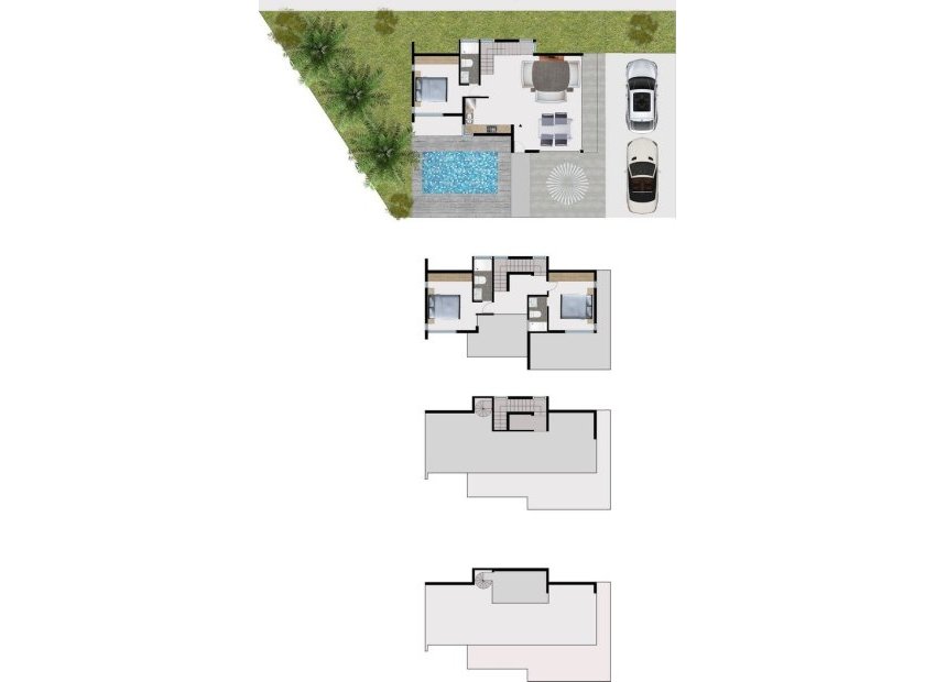 Obra nueva - Independiente / Villa -
Finestrat - Campana Garden
