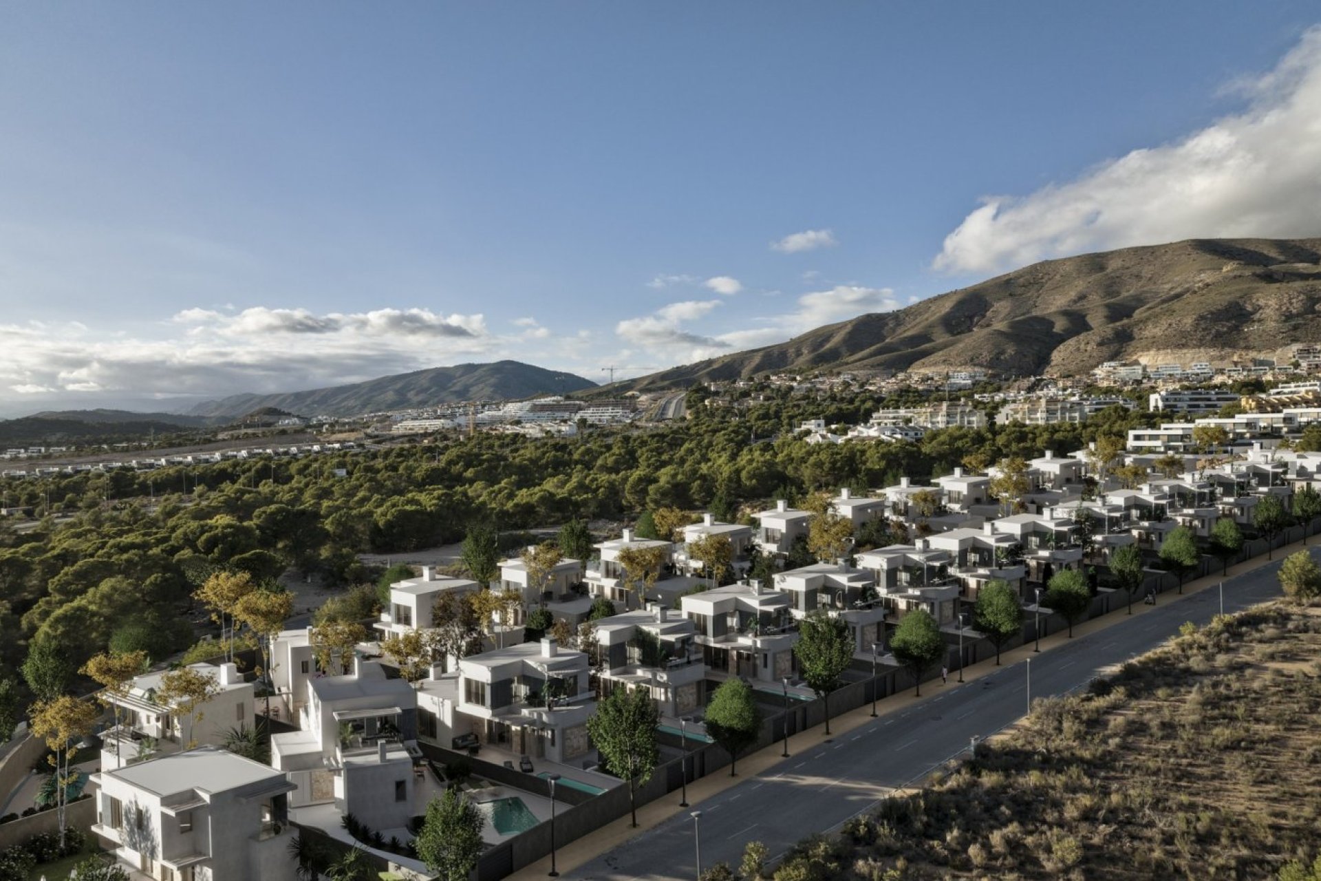 Obra nueva - Independiente / Villa -
Finestrat - Sierra Cortina