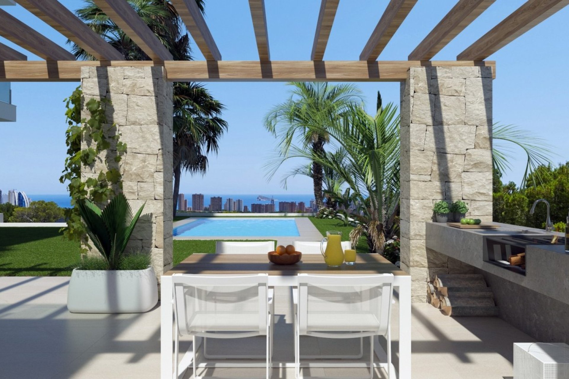 Obra nueva - Independiente / Villa -
Finestrat - Sierra Cortina