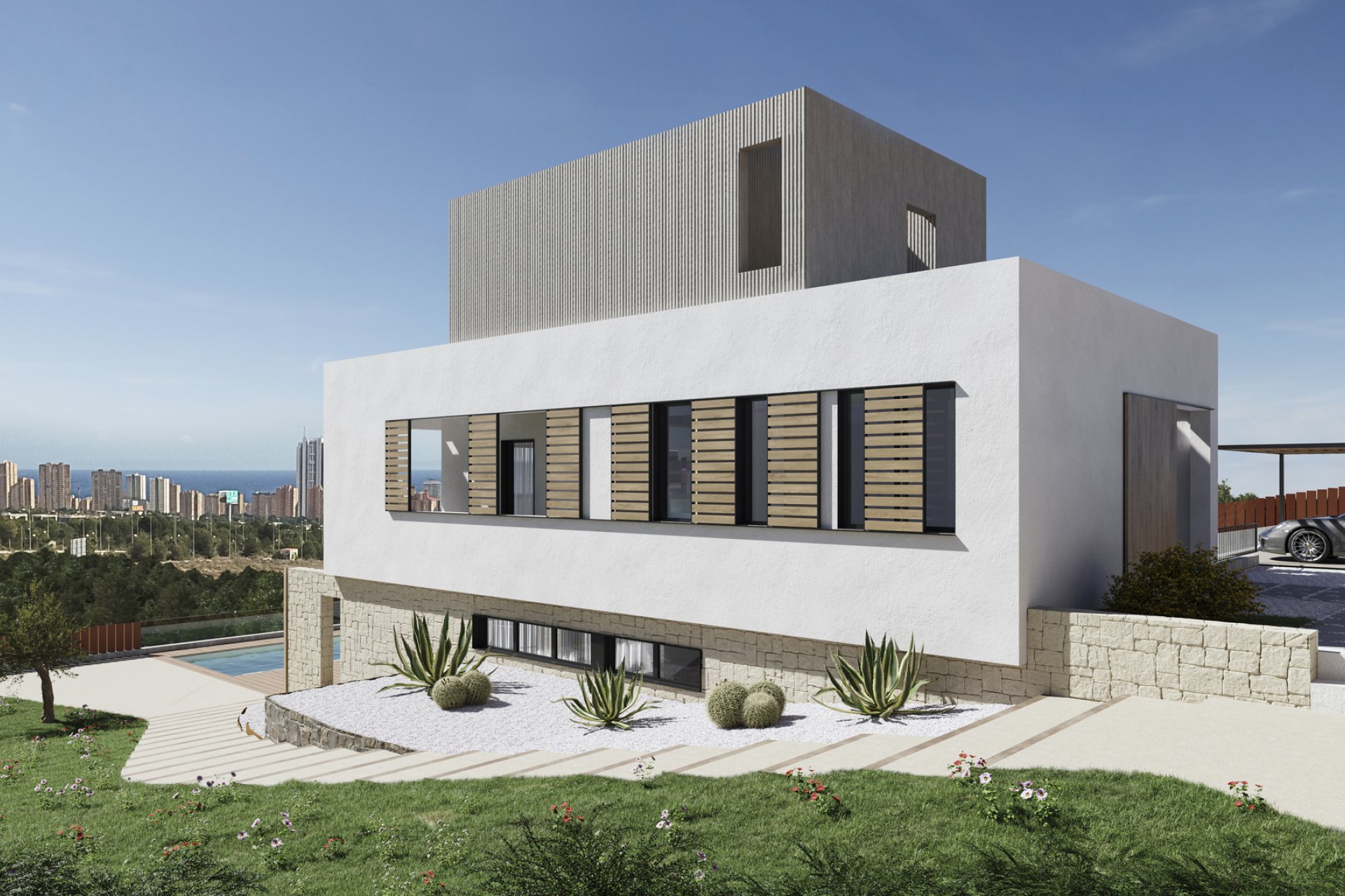 Obra nueva - Independiente / Villa -
Finestrat