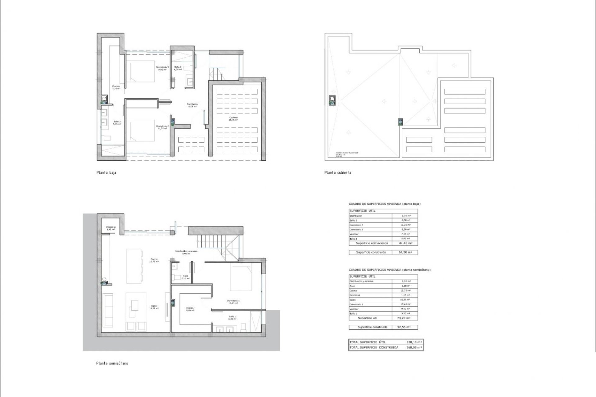 Obra nueva - Independiente / Villa -
Fortuna - Urb. Kalendas
