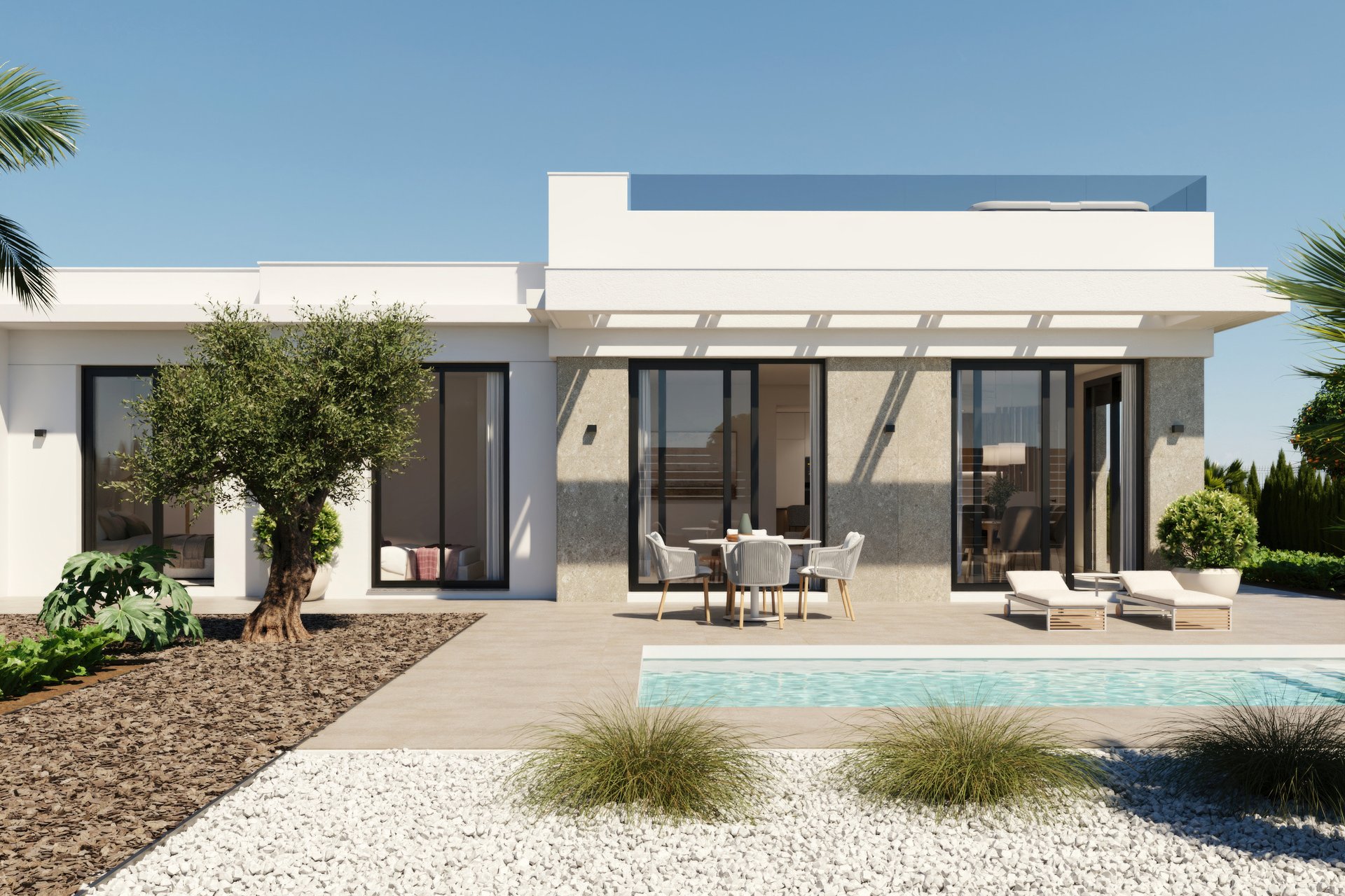 Obra nueva - Independiente / Villa -
Hacienda el Alamo Golf